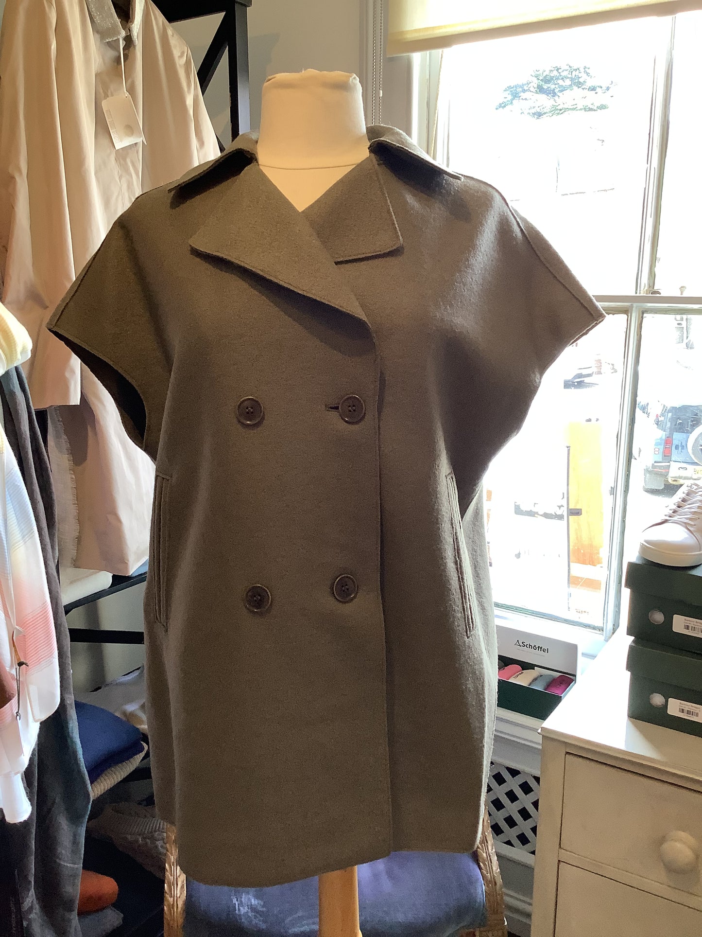 Rosso 35 double breasted waistcoat