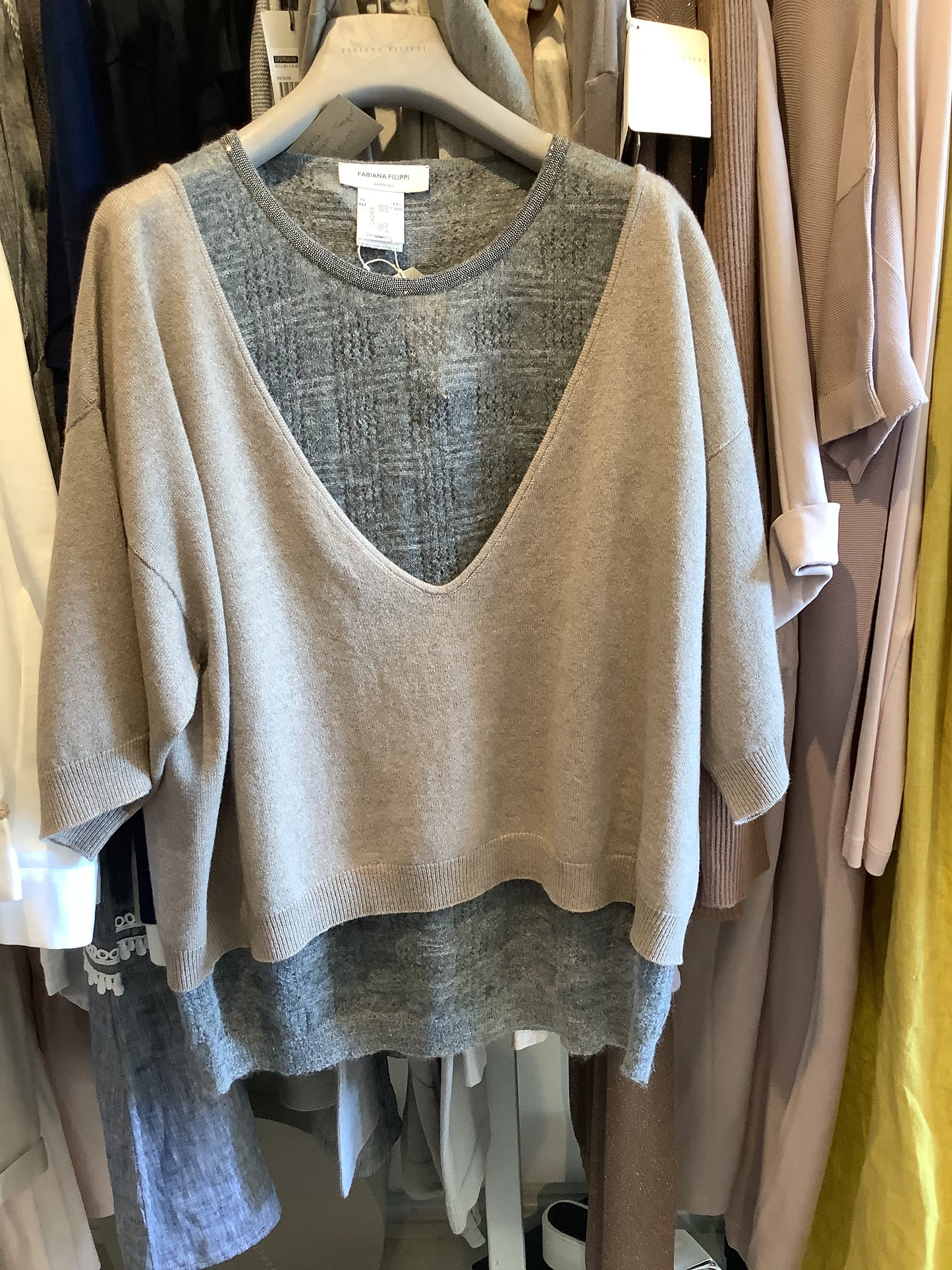 Fabiana Filippi Layered Knit Top