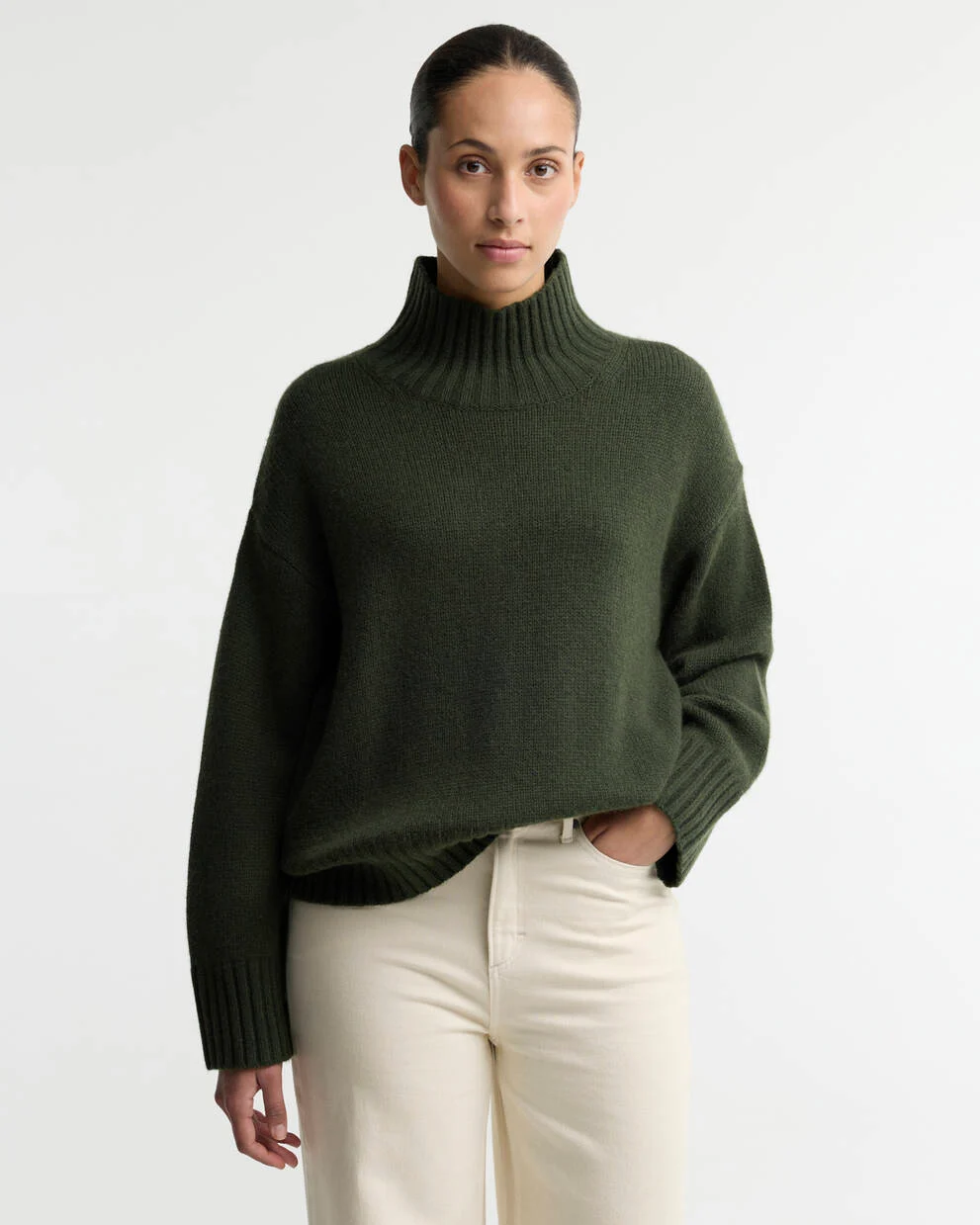 Woodhouse Funnel Neck Jumper