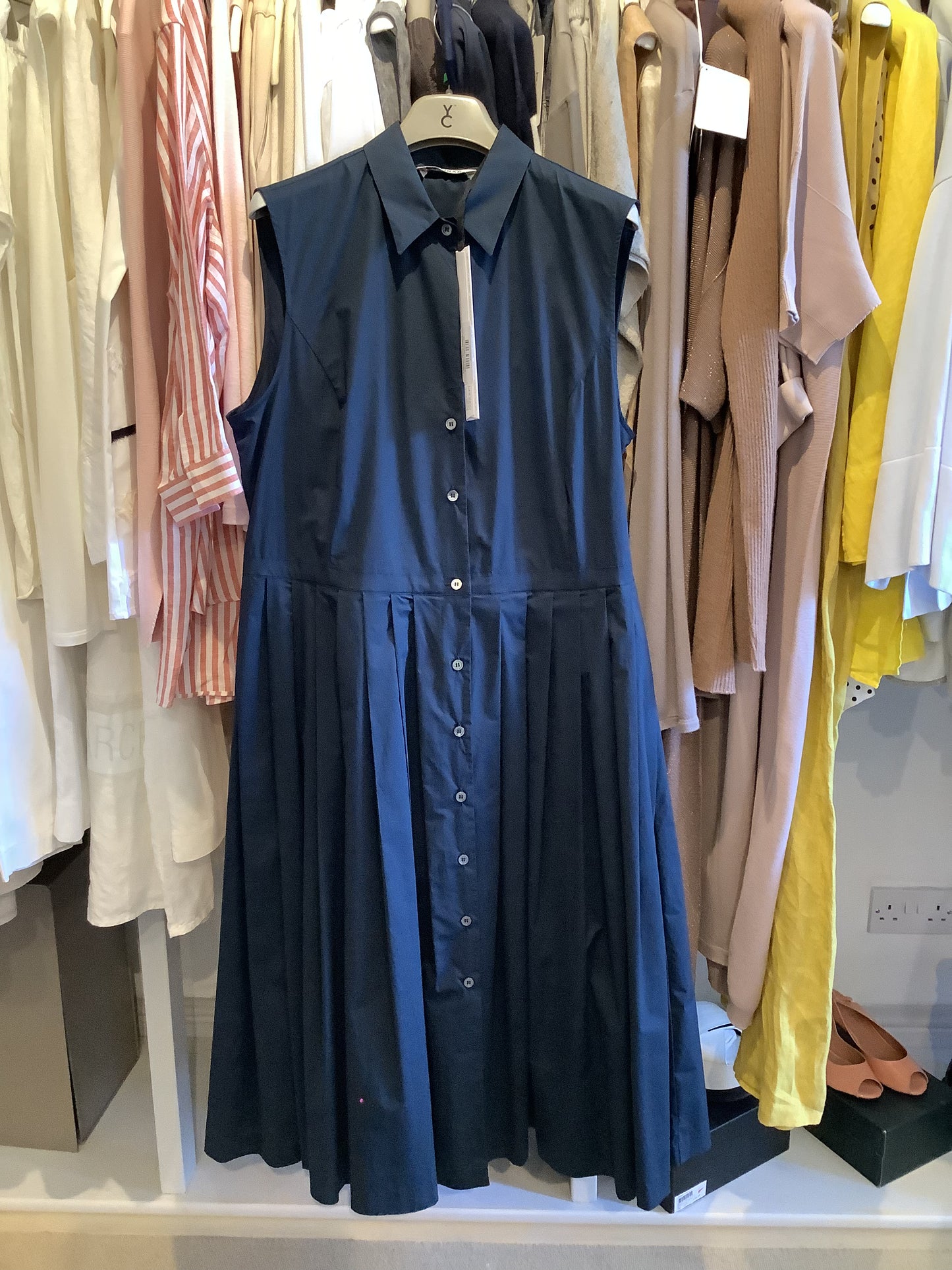 Caliban Navy Dress