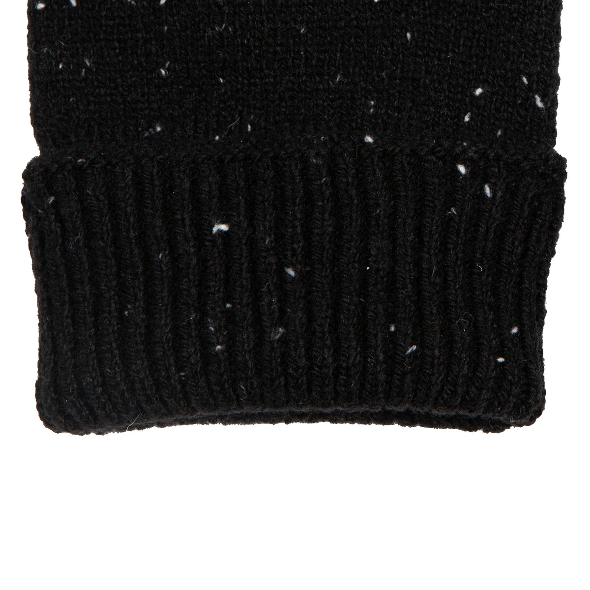 Men's Fingerless Knitted Gloves with Marl Yarn - Lymington