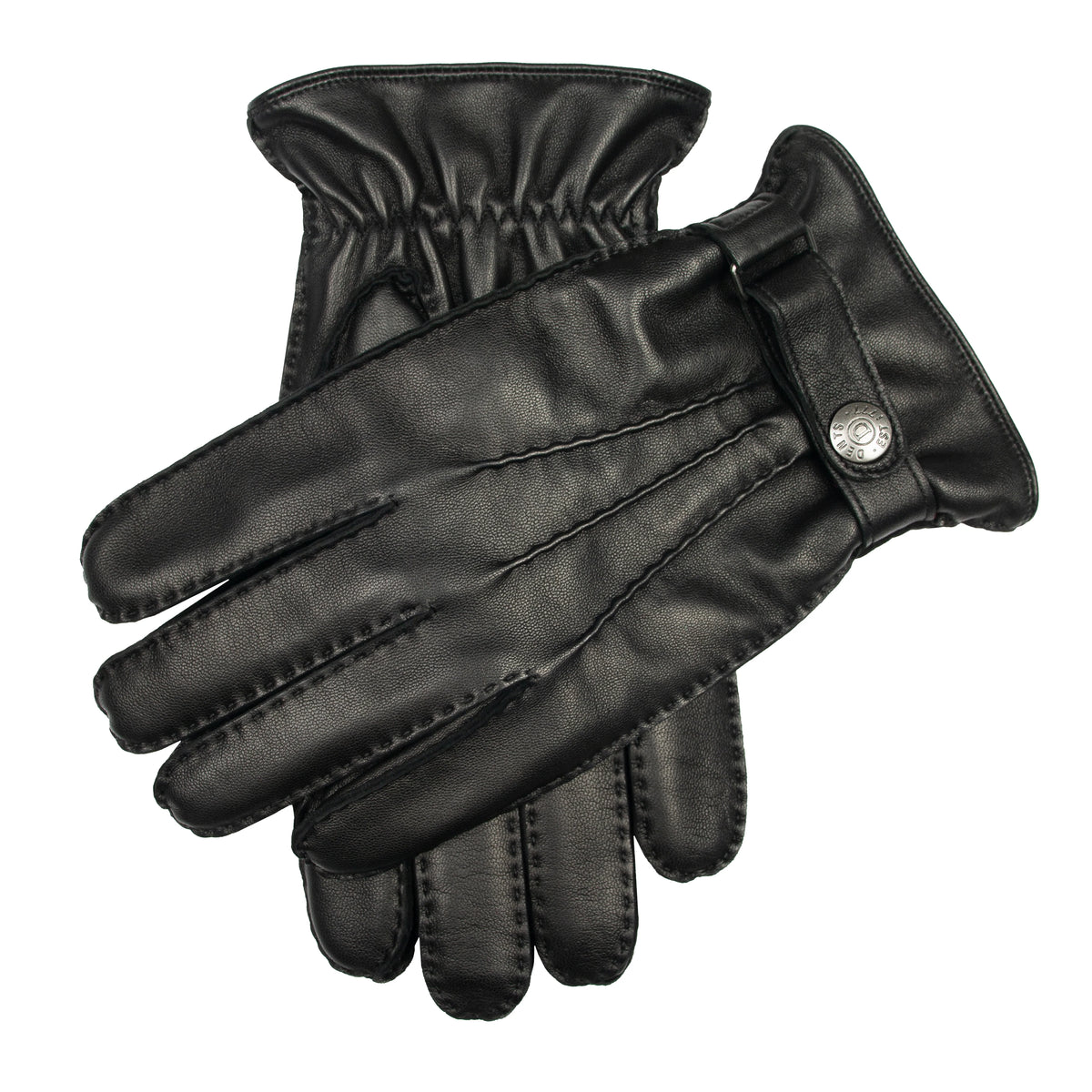 Handsewn Three-Point Wool and Cashmere Blend-Lined Leather Gloves (Tetbury)