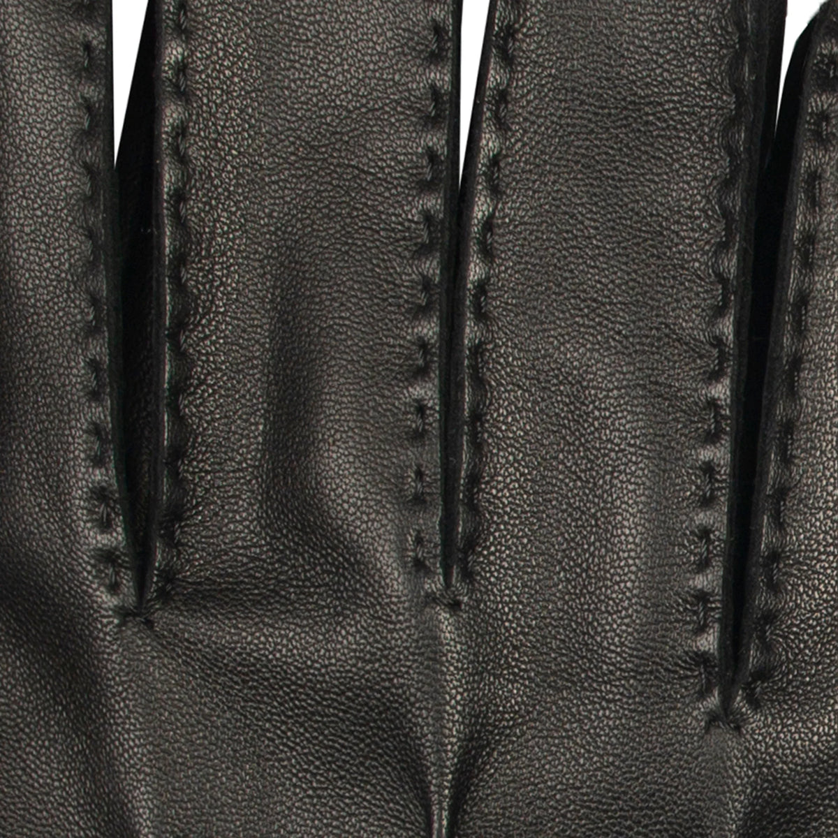 Handsewn Three-Point Wool and Cashmere Blend-Lined Leather Gloves (Tetbury)