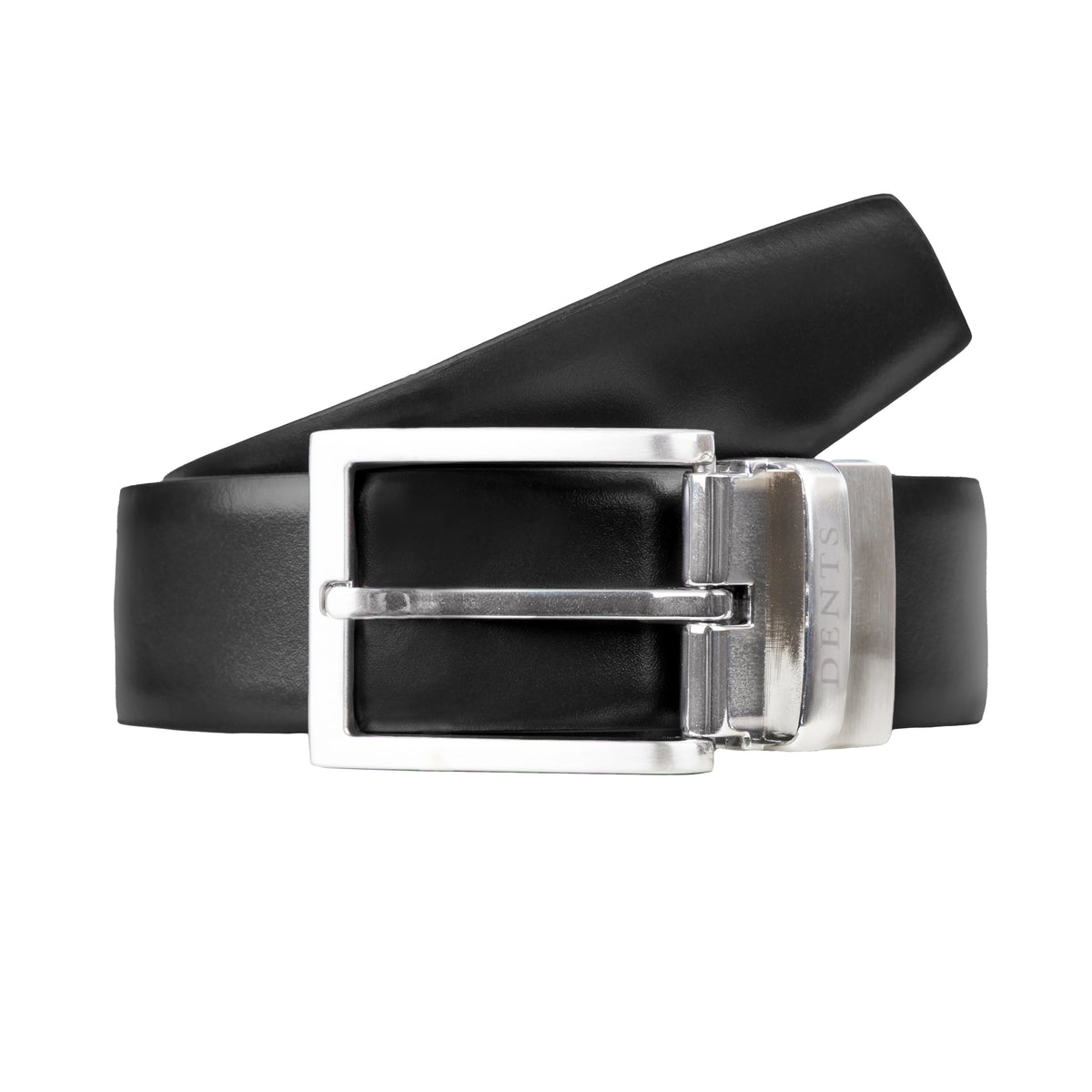Heritage Reversible Full-Grain Leather Belt with Satin Nickel Buckle