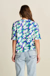 POM Amsterdam T-Shirt - Lilies Blue