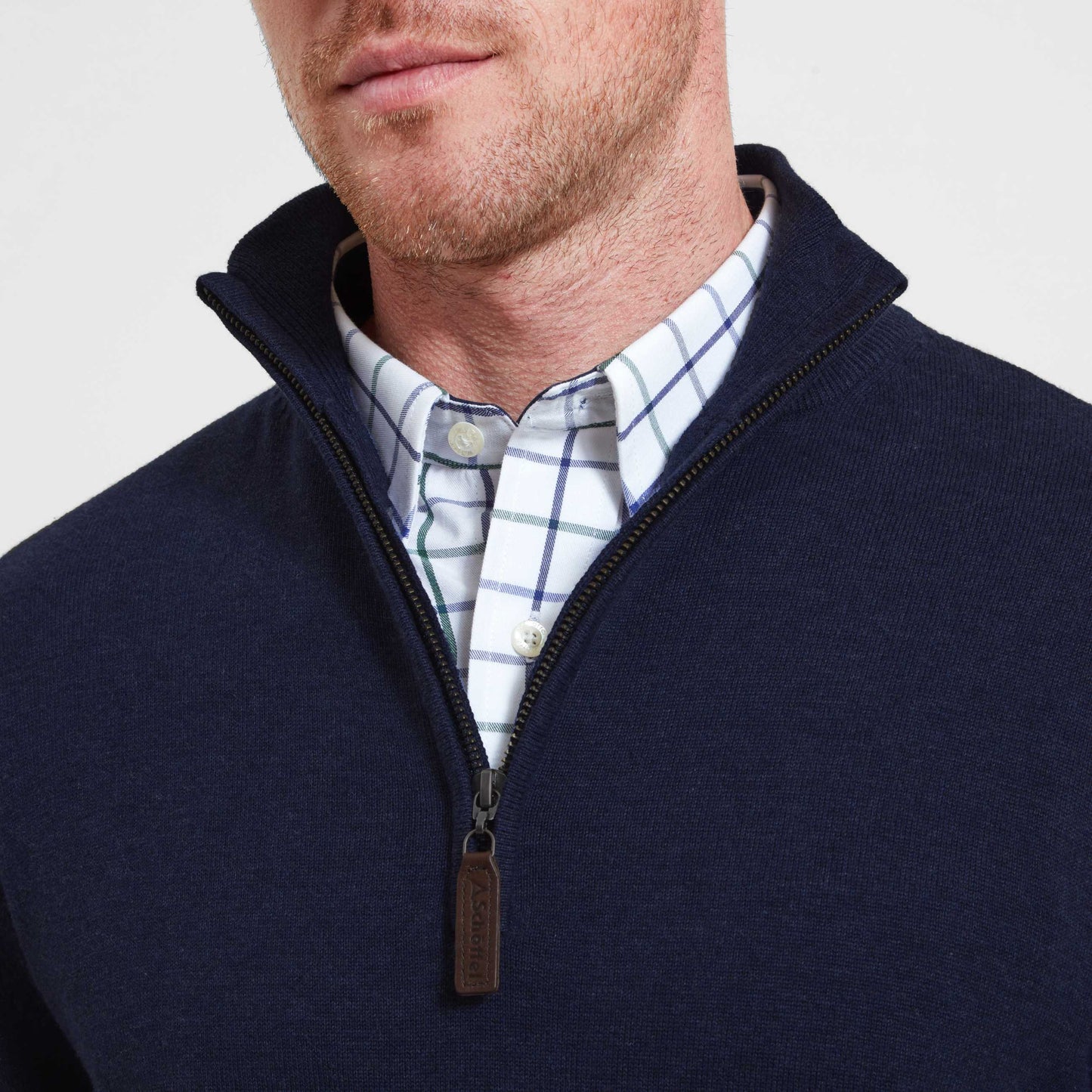Schoffel Porthmeor Pima Cotton 1/4 Zip