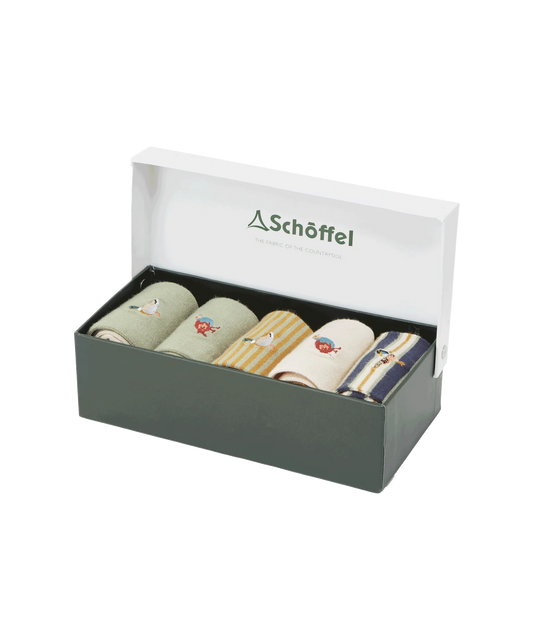 Schoffel Men's Bamboo Socks (Box of 5)