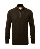 Schoffel Calton Cashmere Cable 1/4 zip