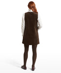 Schoffel Sage Cord Pinafore Dress