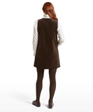 Schoffel Sage Cord Pinafore Dress