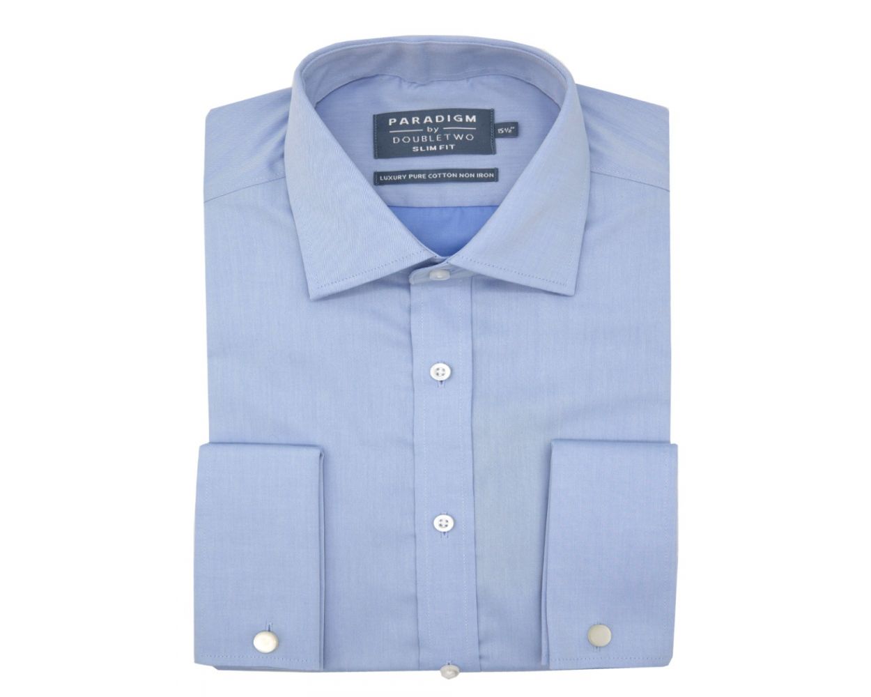 Double Two Slim Fit Paradigm Shirt - Double Cuff