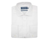 Double Two Cotton Twill Shirt - Double Cuff