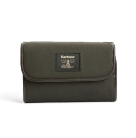 Barbour Wax Hanging Washbag
