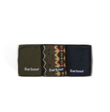 Barbour Case Fairisle Sock Gift Box