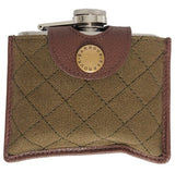 Barbour Padbury Quilted Hip Flask
