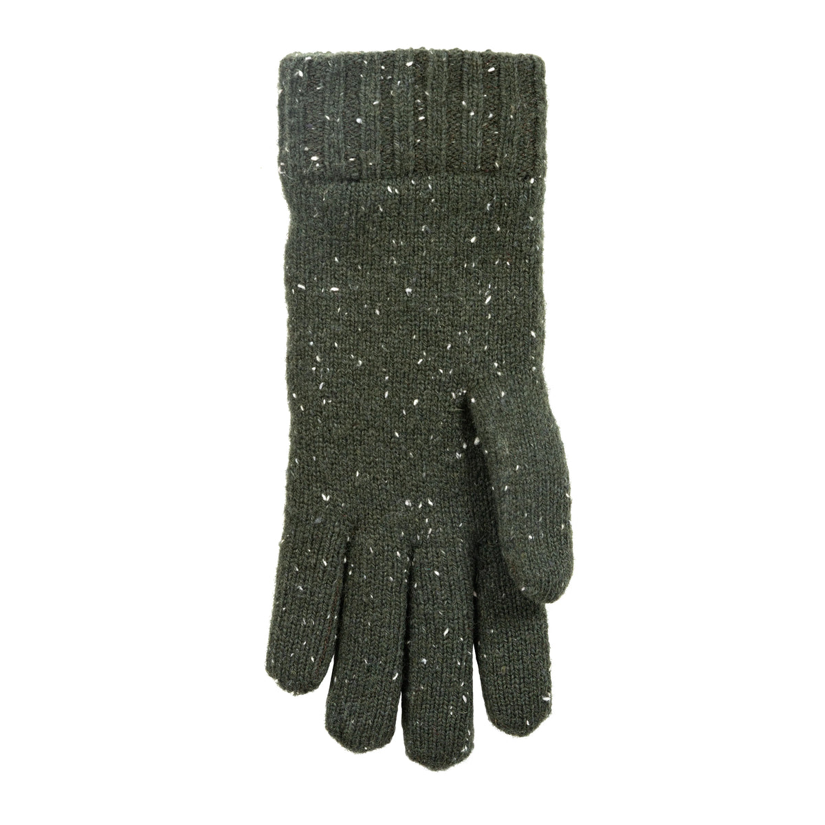 Lace Knit Gloves with Marl Yarn