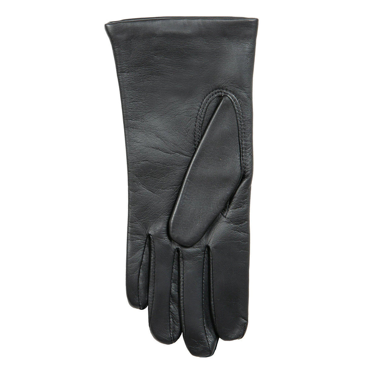 Three-Point Lined Leather Gloves