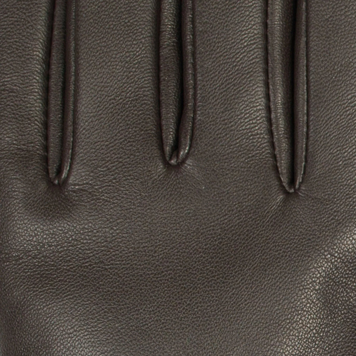 Women's Touchscreen Water-Resistant Faux Fur-Lined Leather Gloves with Buttons (Agata)