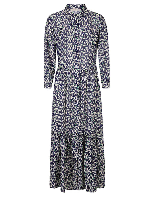 Purotatto Blue Flower Dress