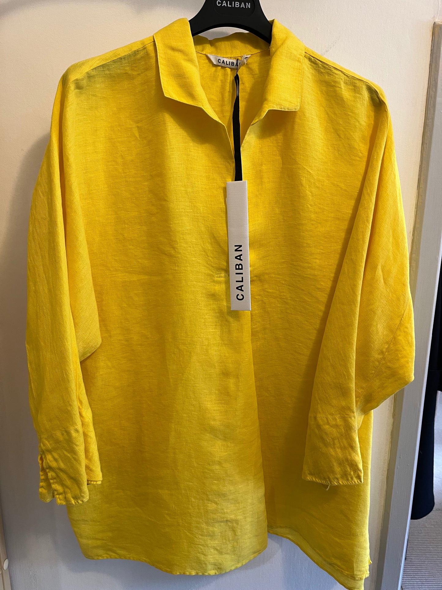 Caliban Canary Yellow Blouse