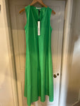 Caliban maxi sleeveless green dress