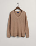Gant Linen Blend V-Neck Sweater