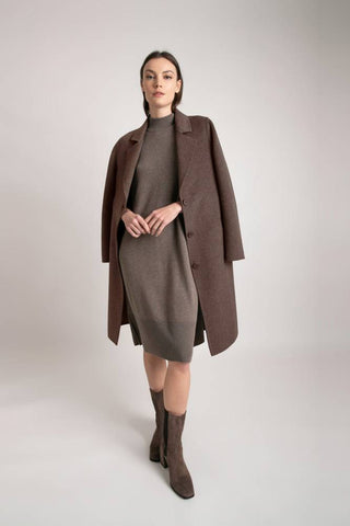 Purotatto Wool and Cashmere Coat